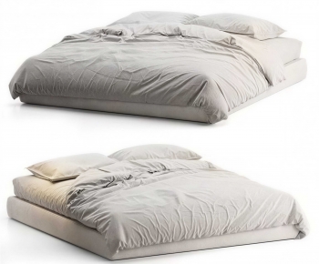 Modern Double Bed-ID:811877018