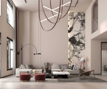 Modern A Living Room-ID:603358981