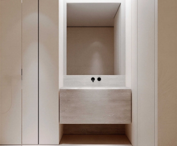Modern Bathroom Cabinet-ID:582137119