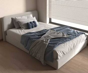 Modern Single Bed-ID:845133077