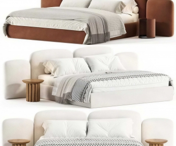 Modern Double Bed-ID:241214995