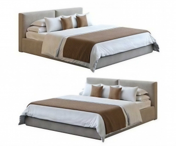 Modern Double Bed-ID:986866956
