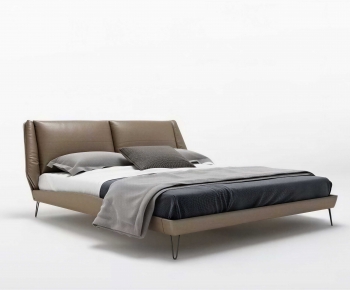 Modern Double Bed-ID:825748927