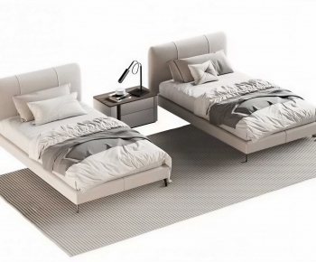 Modern Single Bed-ID:803095105
