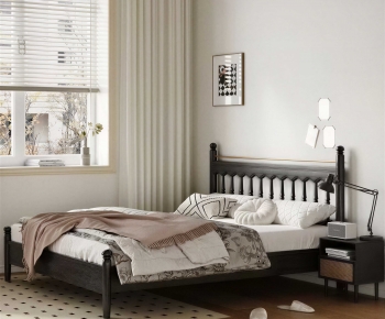 French Style Double Bed-ID:160780048