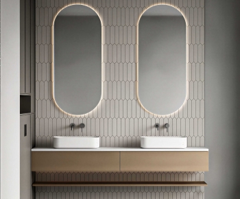 Modern Bathroom Cabinet-ID:555227994