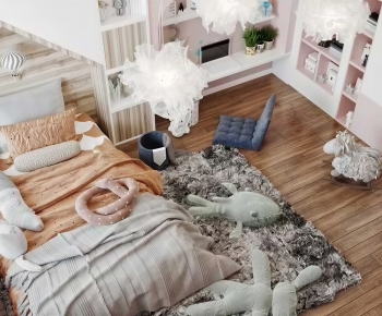 Modern Girl's Room Daughter's Room-ID:625591042