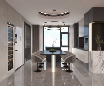 Modern Dining Room-ID:681309774