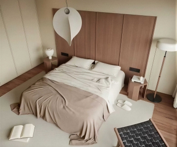 Modern Double Bed-ID:208821065