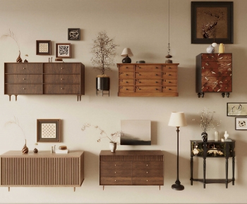 Modern Entrance Cabinet-ID:763850214