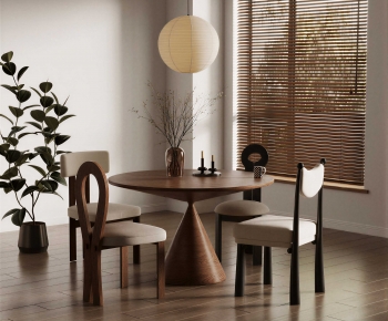 Modern Dining Table And Chairs-ID:605568893