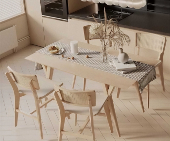 Nordic Style Dining Table And Chairs-ID:830260042
