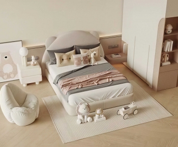 Modern Child's Bed-ID:280188089