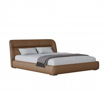 Modern Double Bed-ID:579047927