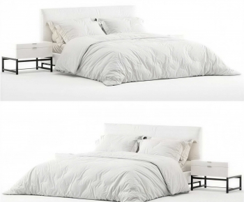 Modern Double Bed-ID:306493047