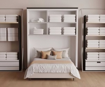 Modern Double Bed-ID:723608979