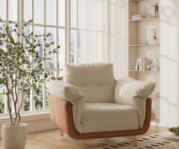 Modern Single Sofa-ID:578445915