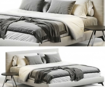 Modern Double Bed-ID:746964937