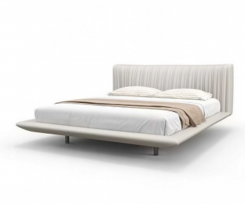 Modern Double Bed-ID:593988987