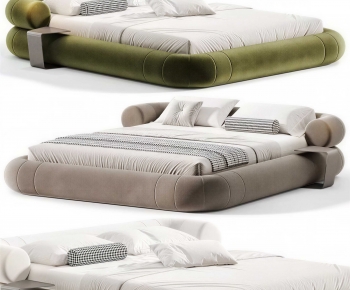 Modern Double Bed-ID:948230983