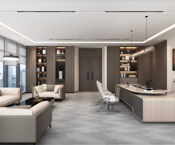 Modern Manager's Office-ID:518460048