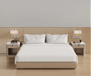 Modern Double Bed-ID:454000008