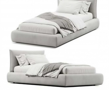 Modern Double Bed-ID:542267087