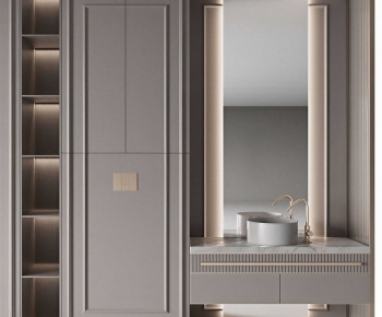 Modern Bathroom Cabinet-ID:980175023