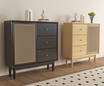 French Style Entrance Cabinet-ID:407809979