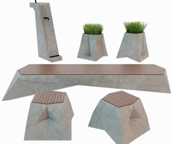 Modern Communal Chair-ID:915281061