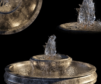 Modern Rockery Waterscape-ID:354938037