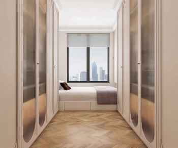 Modern Clothes Storage Area-ID:945260573