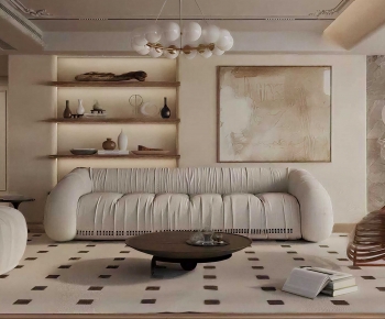 Wabi-sabi Style A Living Room-ID:780864006