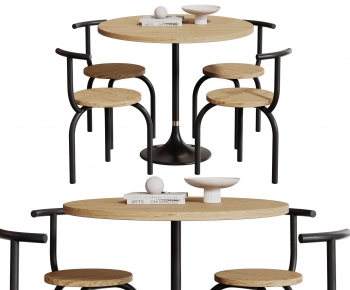 Modern Dining Table And Chairs-ID:335782059
