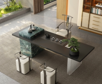 Modern Tea Tables And Chairs-ID:384804962