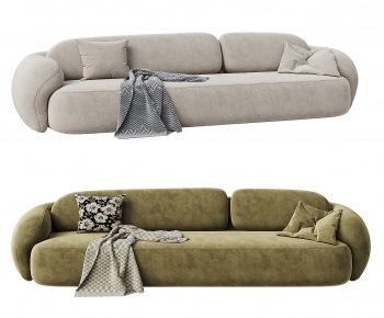 French Style Three-seat Sofa-ID:430484066