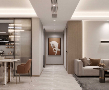 Modern A Living Room-ID:152220719