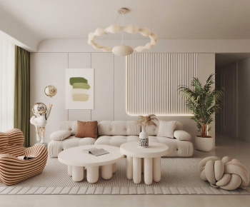 Modern A Living Room-ID:433709627