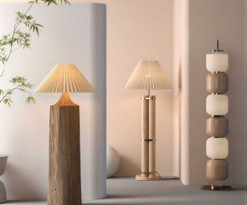 Wabi-sabi Style Floor Lamp-ID:282485011