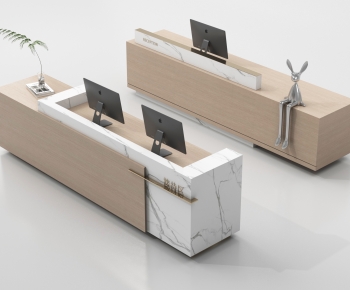 Modern Reception Desk-ID:559922935