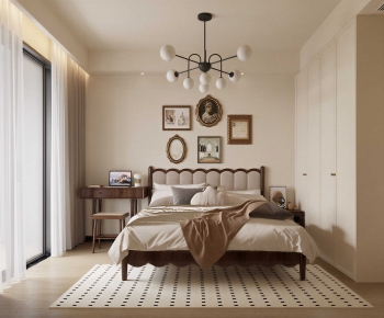 Retro Style Bedroom-ID:883544922