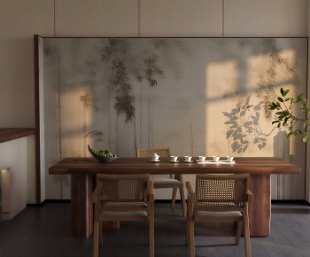 New Chinese Style Tea Tables And Chairs-ID:439760756