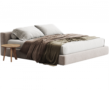 Modern Double Bed-ID:331582072