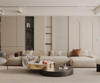 Modern A Living Room-ID:846369987