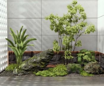 Modern Plant Landscaping-ID:391068943