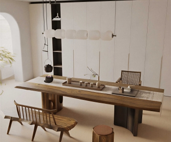 New Chinese Style Tea Tables And Chairs-ID:447784909