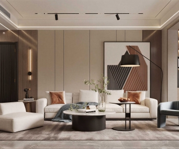 Modern A Living Room-ID:902606012