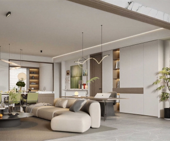 Modern A Living Room-ID:181896921