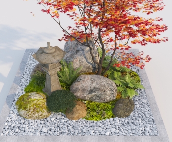New Chinese Style Rockery Waterscape-ID:757585055