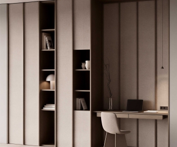 Wabi-sabi Style Bookcase-ID:384315978